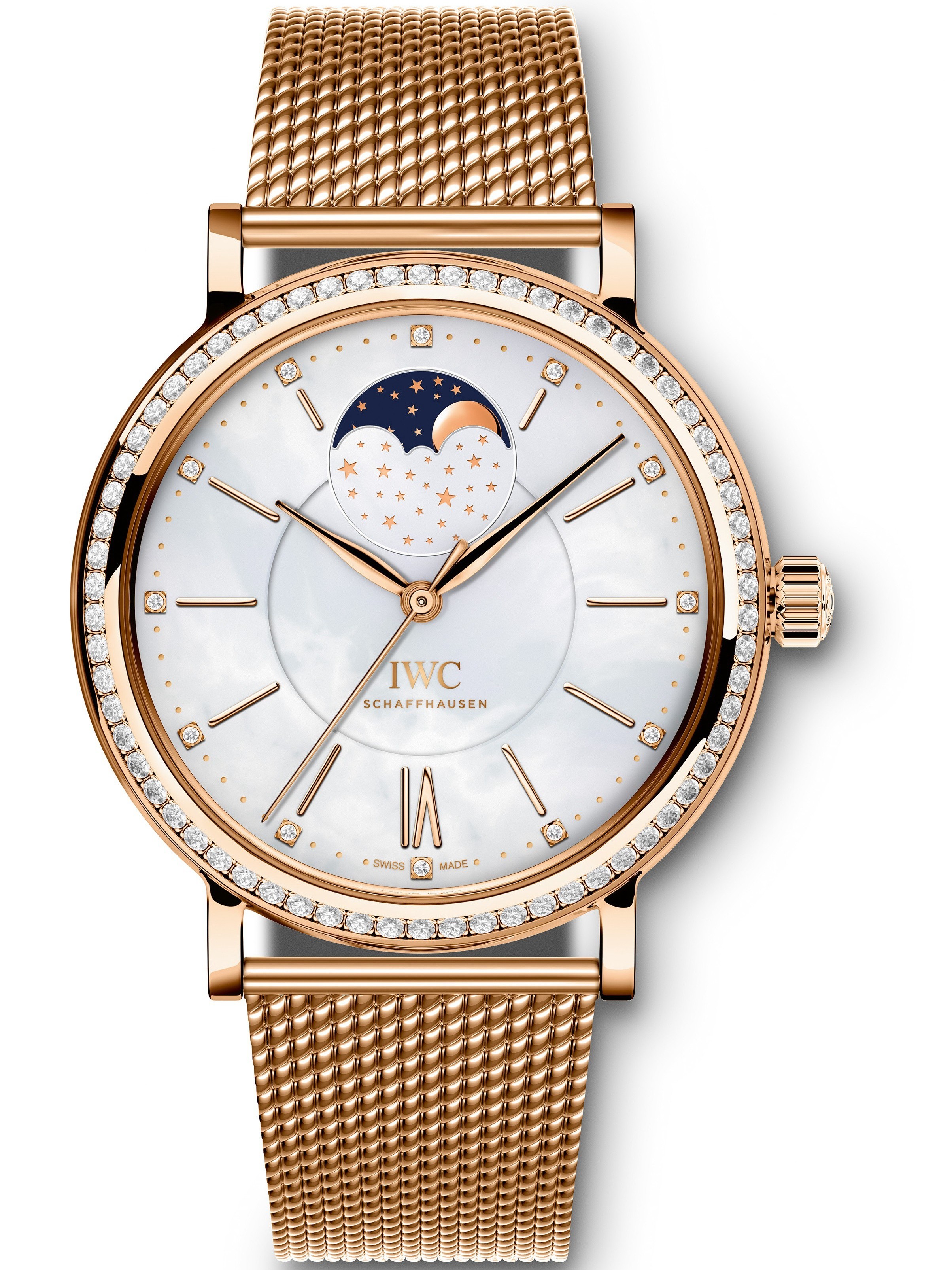 AAA Replica IWC Portofino Midsize Automatic Moonphase 37mm Ladies Watch IW459005